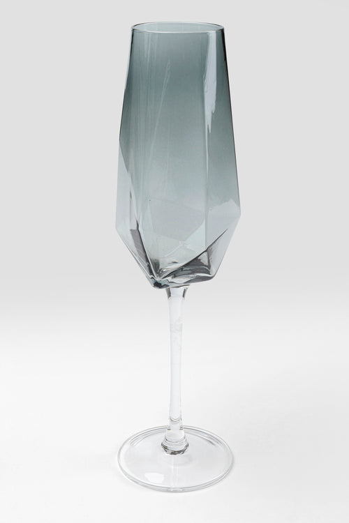 Kare - Champagne Glass Diamond Smoke