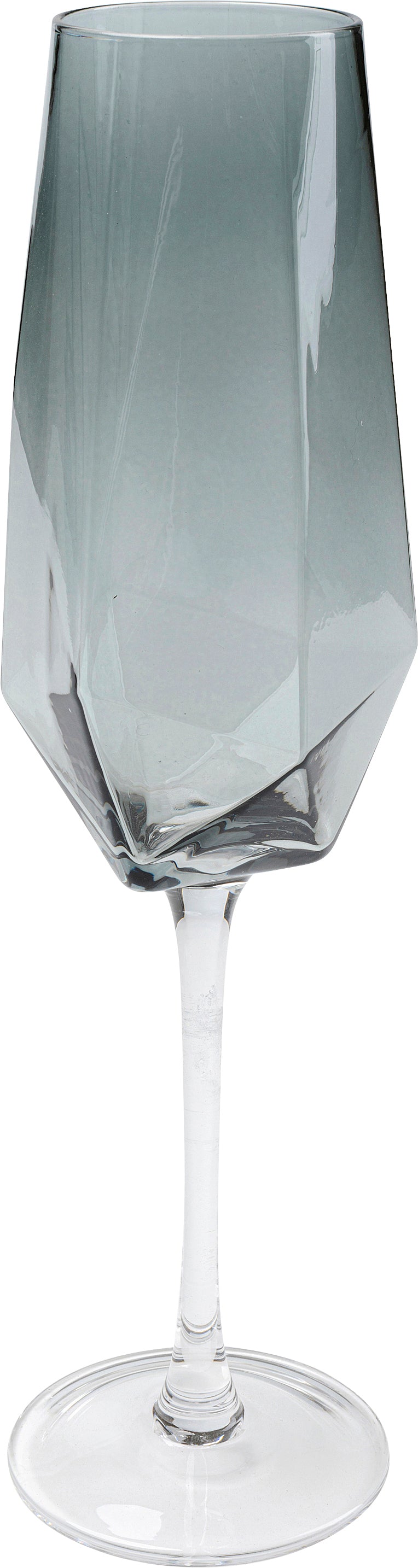 Kare - Champagne Glass Diamond Smoke