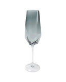 Kare - Champagne Glass Diamond Smoke