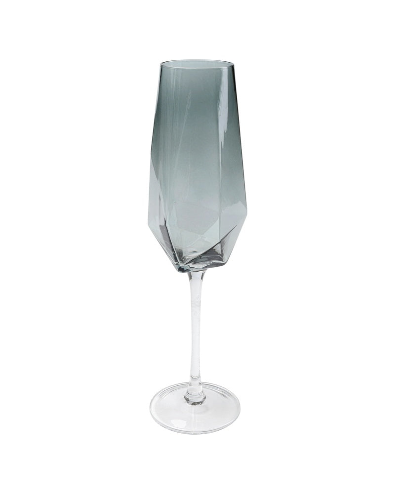 Kare - Champagne Glass Diamond Smoke