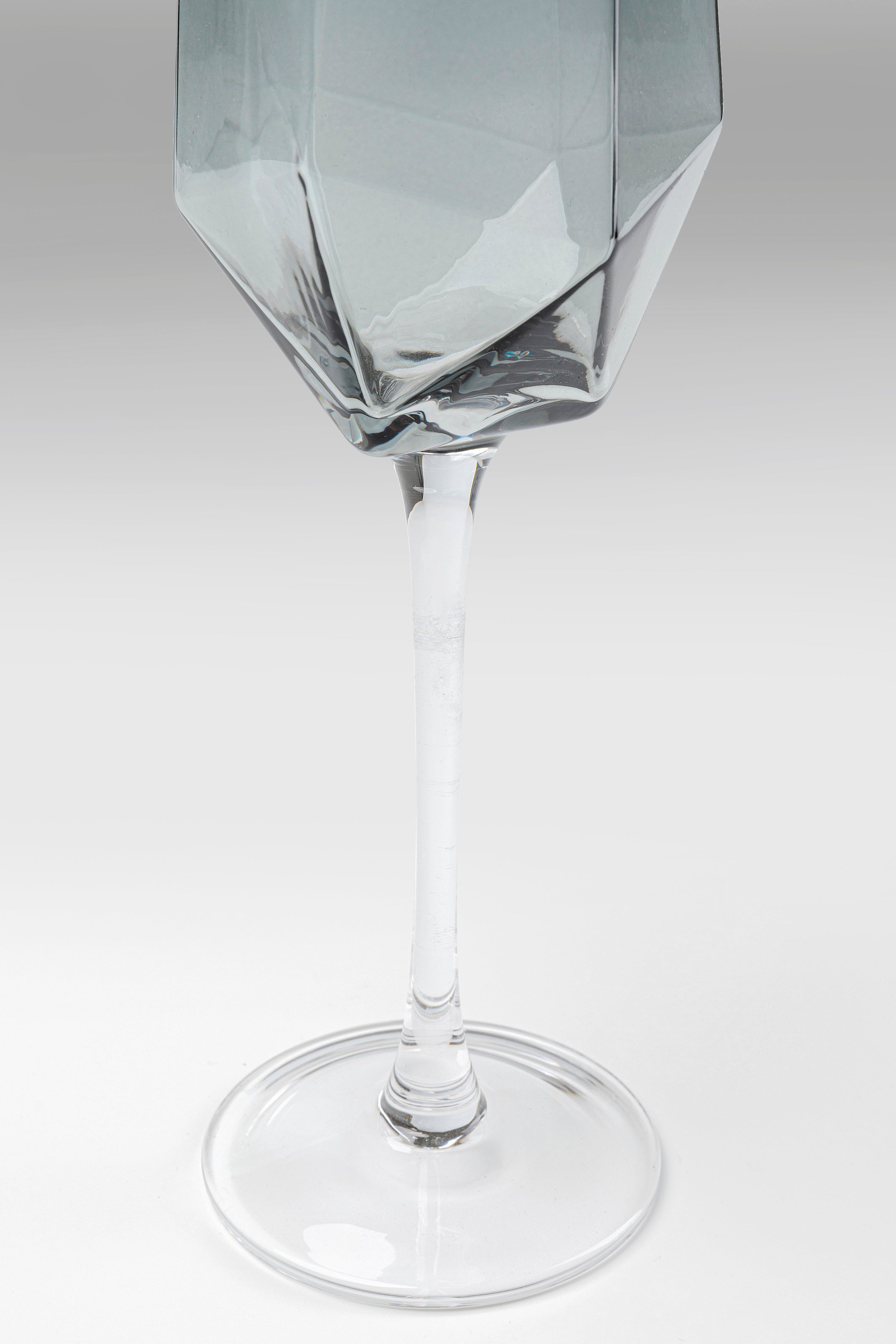 Kare - Champagne Glass Diamond Smoke