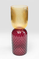 Kare - Vase Marvelous Duo Yellow Purple 38cm