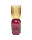 Kare - Vase Marvelous Duo Yellow Purple 38cm