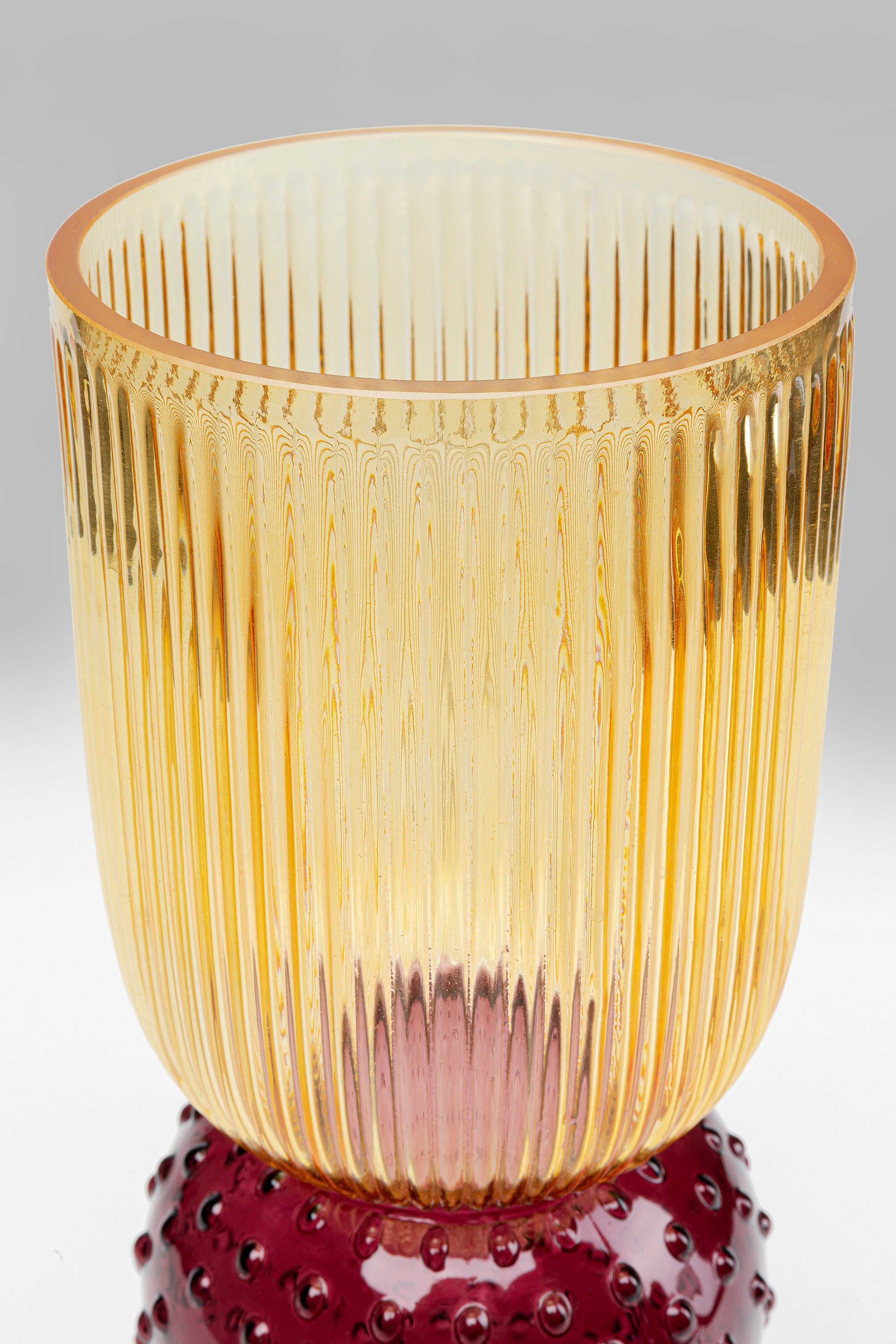 Kare - Vase Marvelous Duo Yellow Purple 38cm