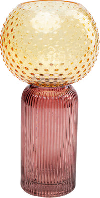 Kare - Vase Marvelous Duo Yellow Purple 31cm