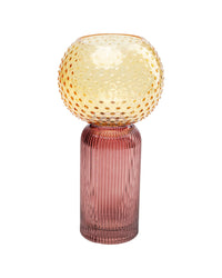 Kare - Vase Marvelous Duo Yellow Purple 31cm