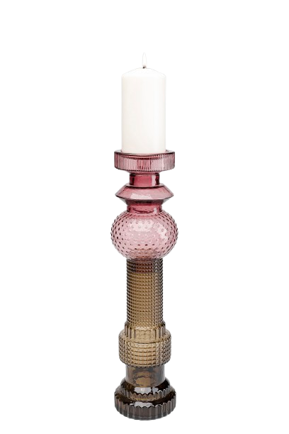 Kare - Candle Holder Marvelous Duo Purple Gre