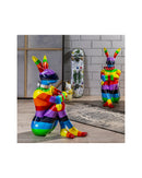 Kare - Deco Figurine Rabbit Gillie Rainbow 80