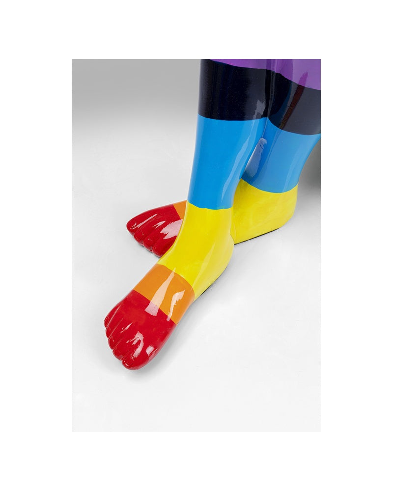Kare - Deco Figurine Rabbit Gillie Rainbow 80