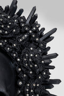 Kare - Deco Object King Skull Black 49cm