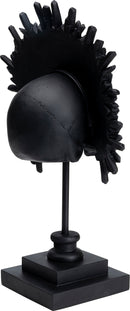 Kare - Deco Object King Skull Black 49cm