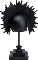 Kare - Deco Object King Skull Black 49cm