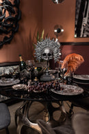 Kare - Deco Object King Skull Black 49cm