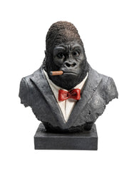 Kare - Deco Object Smoking Gorilla 48cm