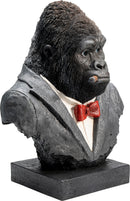 Kare - Deco Object Smoking Gorilla 48cm