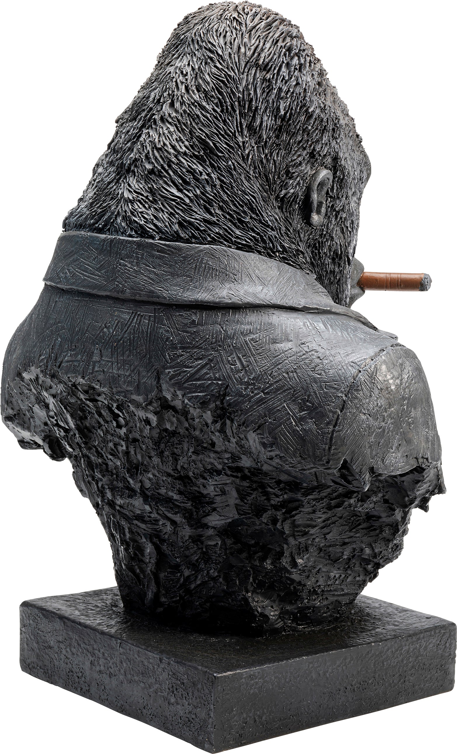 Kare - Deco Object Smoking Gorilla 48cm