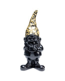 Kare - Deco Figurine Gnome Standing Black Gol
