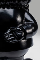 Kare - Deco Figurine Gnome Standing Black Gol