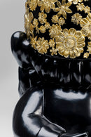 Kare - Deco Figurine Gnome Standing Black Gol