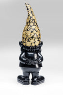 Kare - Deco Figurine Gnome Standing Black Gol