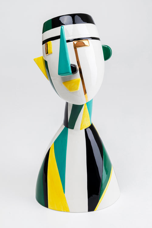 Kare - Deco Vase Happy Face 43cm