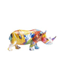 Kare - Deco Figurine Colored Rhino 17cm