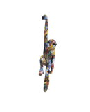 Kare - Wall Object Hanging Ape Colorful 17x67cm