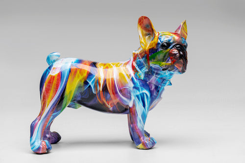 Kare - Deco Figurine Frenchie Colorful 24cm