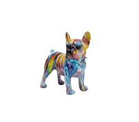 Kare - Deco Figurine Frenchie Colorful 24cm