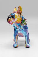 Kare - Deco Figurine Frenchie Colorful 24cm