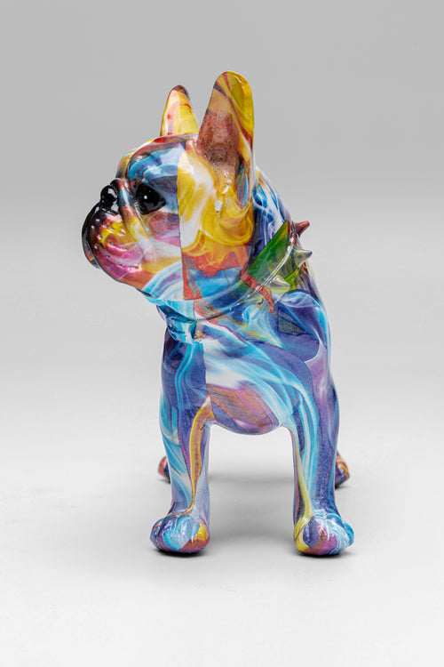 Kare - Deco Figurine Frenchie Colorful 24cm