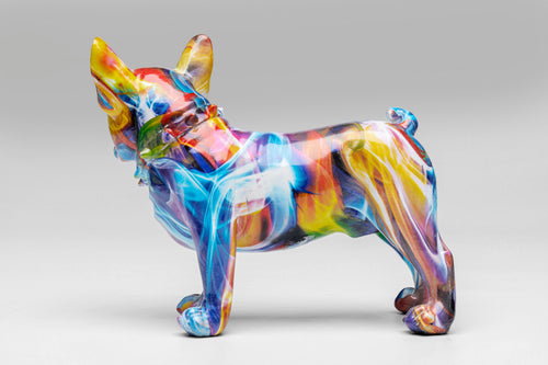 Kare - Deco Figurine Frenchie Colorful 24cm