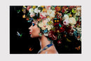 Kare - Glass Picture Bunch of Flowers 150x100