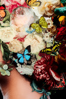 Kare - Glass Picture Bunch of Flowers 150x100