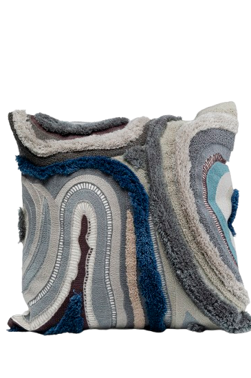 Kare - Cushion Lava Grey 45x45cm