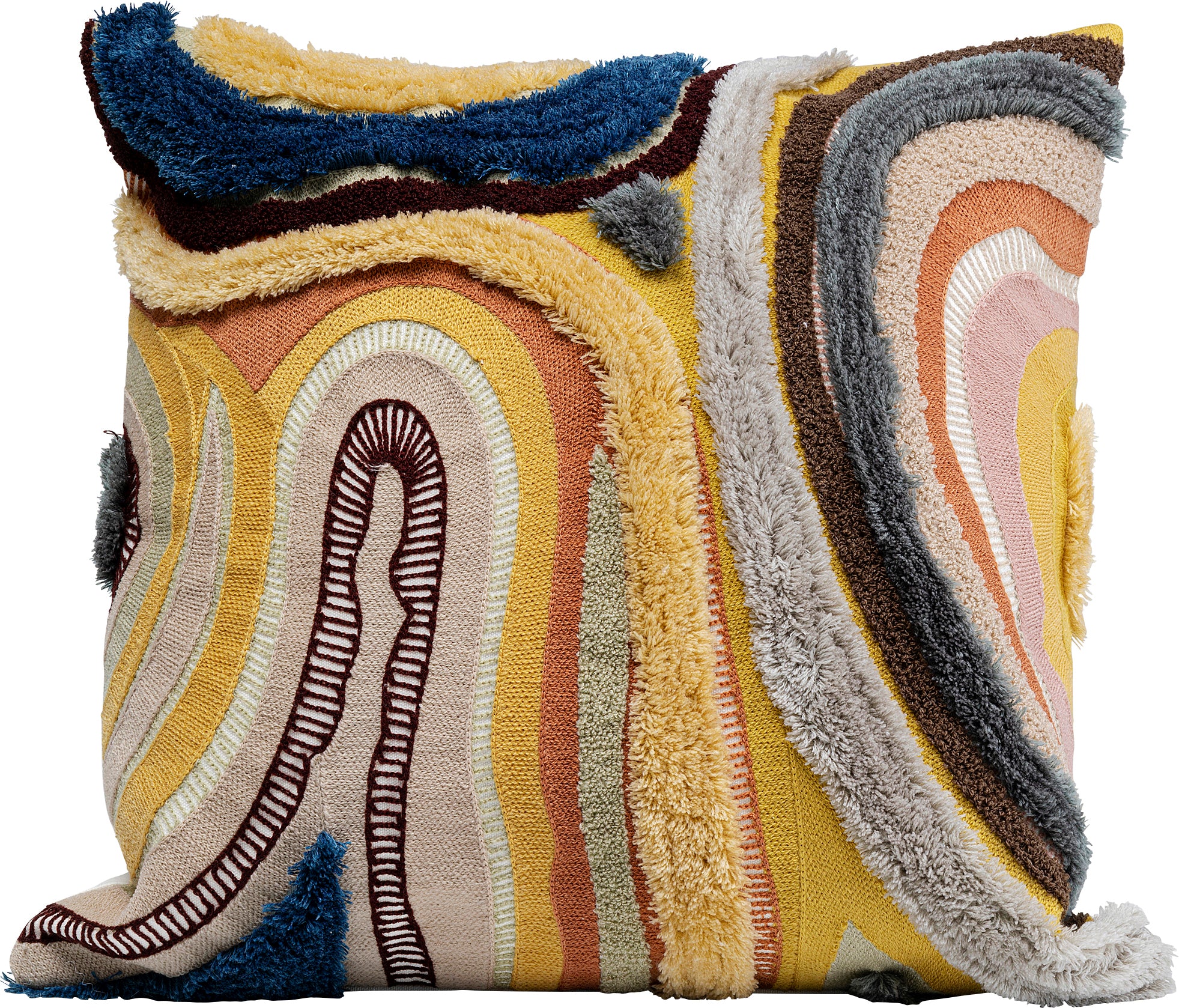 Kare - Cushion Lava Brown 45x45cm