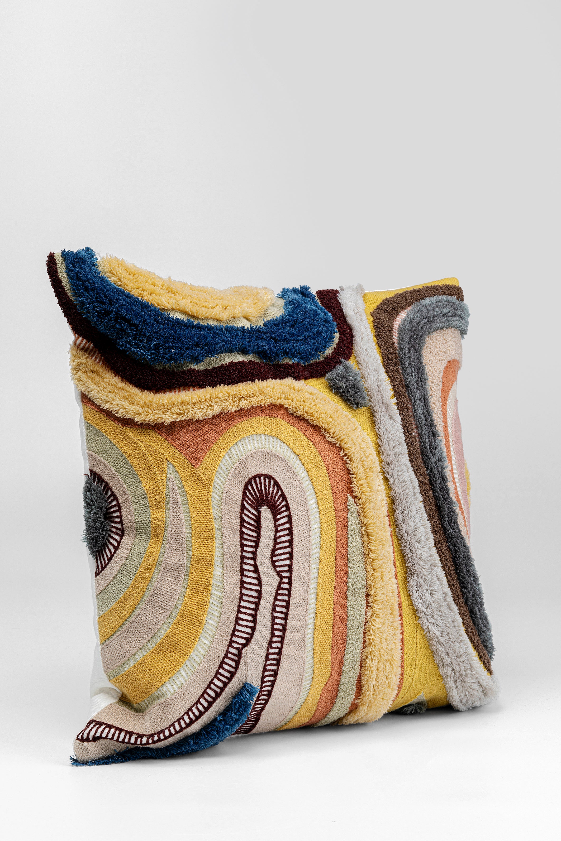 Kare - Cushion Lava Brown 45x45cm