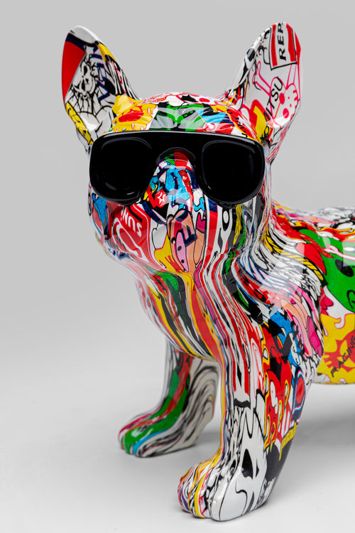 Kare - Deco Figurine Comic Dog Glasses 25cm