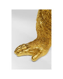 Kare - Deco Figurine Butler Playing Chimp Gold 52cm