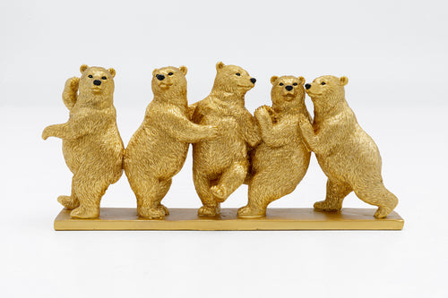 Kare - Deco Figurine Tipsy Dancing Bears 14cm