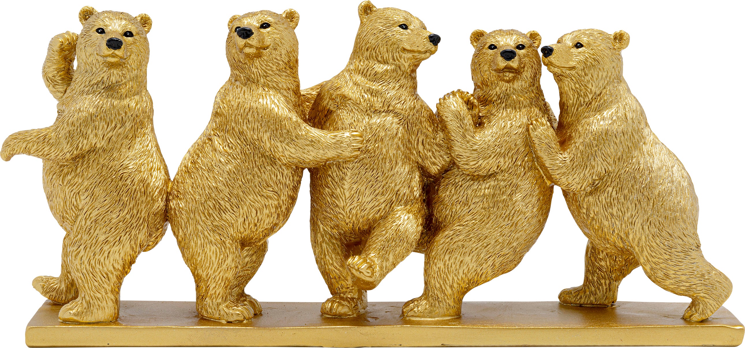Kare - Deco Figurine Tipsy Dancing Bears 14cm