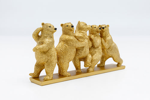 Kare - Deco Figurine Tipsy Dancing Bears 14cm