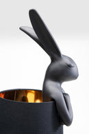 Kare - Table Lamp Animal Rabbit Matt Black 68