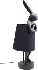 Kare - Table Lamp Animal Rabbit Matt Black 68