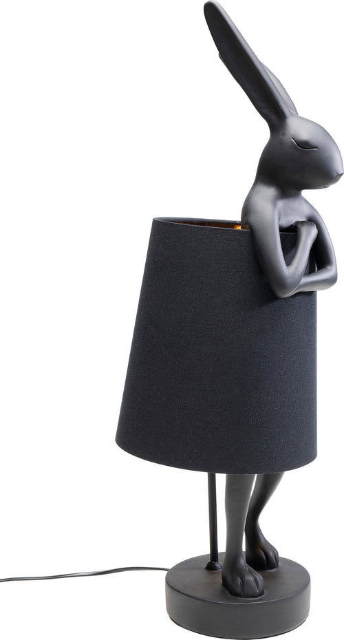 Kare - Table Lamp Animal Rabbit Matt Black 68