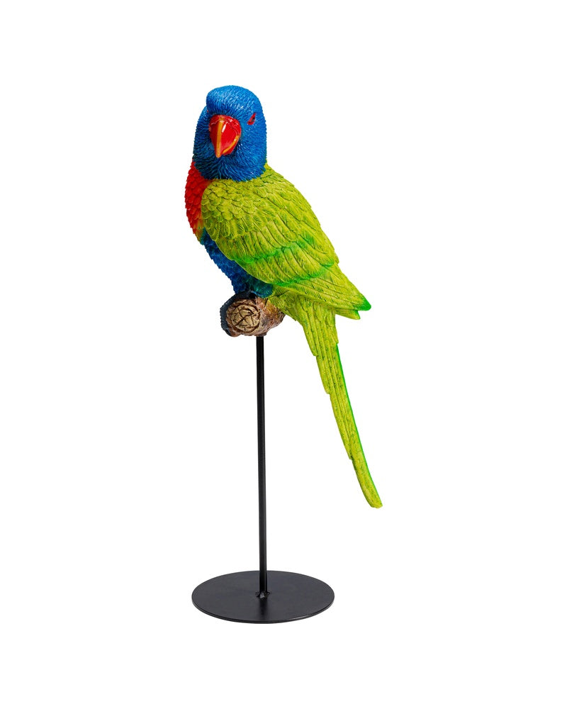 Kare - Deco Figurine Parrot Green 36cm