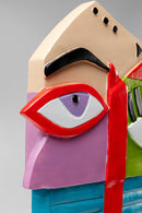 Kare - Deco Object Abstract Face Multicolour
