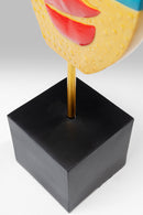 Kare - Deco Object Abstract Face Multicolour