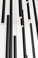 Kare - Pendant Lamp Living Vegas Deluxe Black