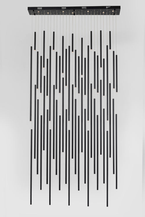 Kare - Pendant Lamp Living Vegas Deluxe Black